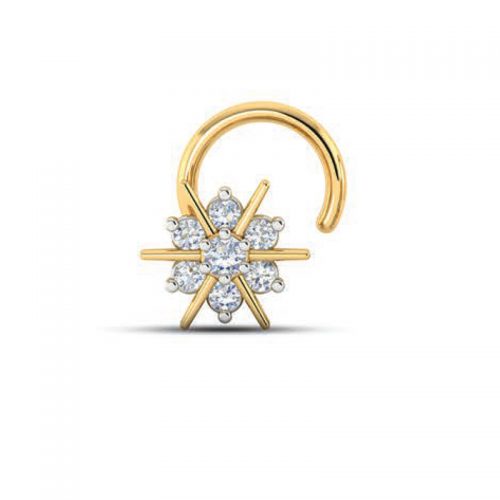 Enchantress Diamond Nosepin Shree Balaji Diamond