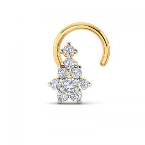 Sparkle Diamond Nosepin Shree Balaji Diamond