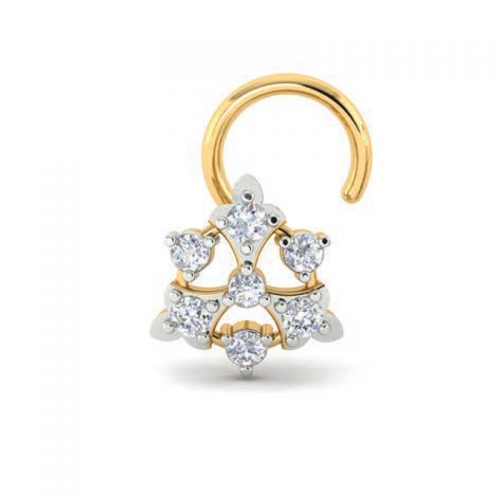 Celestial Diamond Nosepin Shree Balaji Diamond