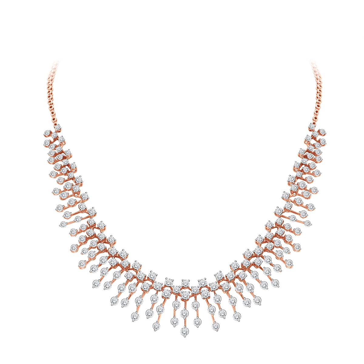 Mimosa Bridal Diamond Necklace Shree Balaji Diamond Mimosa Bridal Diamond Necklace Shree Balaji Diamond