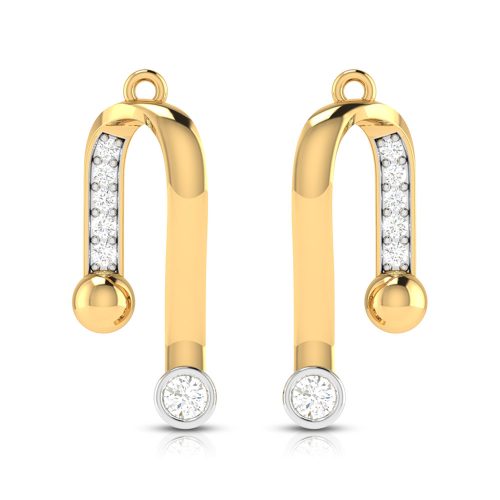Sandra Diamond Earrings Shree Balaji Diamond
