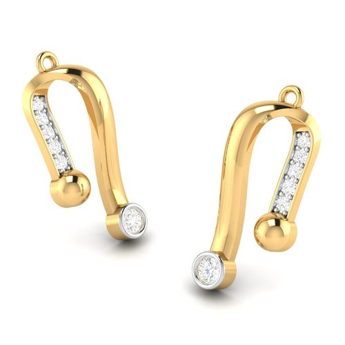 Sandra Diamond Earrings Shree Balaji Diamond 2