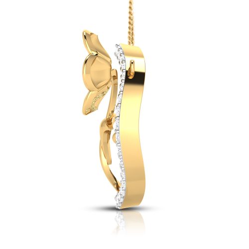 Eshana Diamond Pendant Shree Balaji Diamond 2