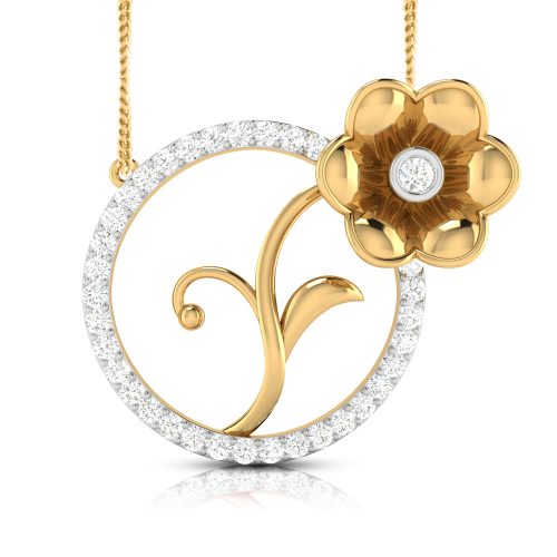 Eshana Diamond Pendant Shree Balaji Diamond