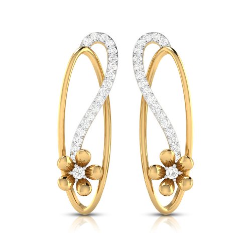 Meishu Diamond Earrings Shree Balaji Diamond