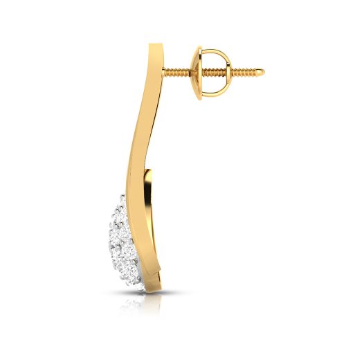 Petite Diamond Earrings Shree Balaji Diamond 2