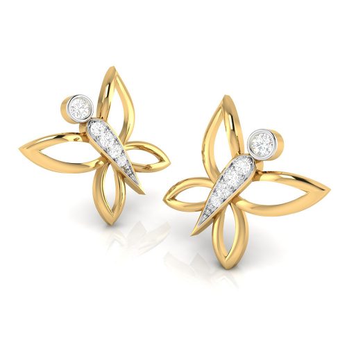 Kavya Diamond Earrings Shree Balaji Diamond 2
