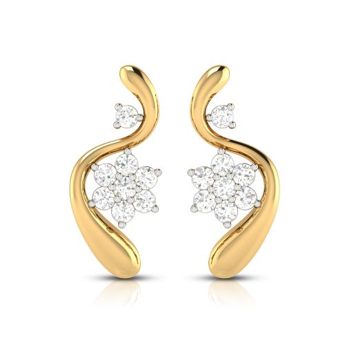 Mia Diamond Earrings Shree Balaji Diamond