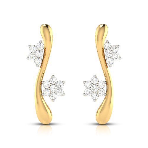 Aarini Diamond Earrings Shree Balaji Diamond