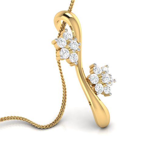 Aarini Diamond Pendant Shree Balaji Diamond 2