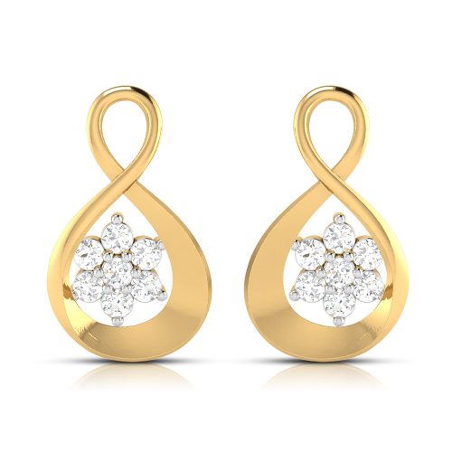 Solanna Diamond Earrings Shree Balaji Diamond