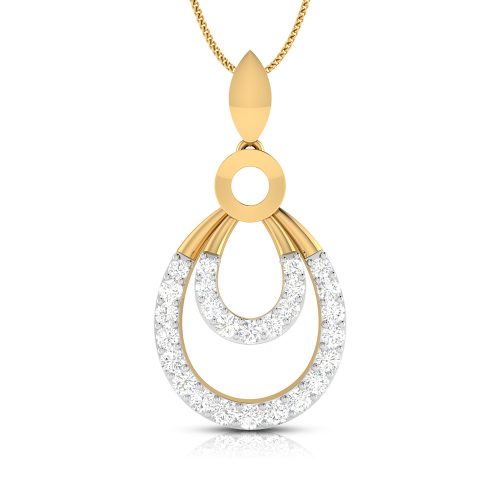 Duo Cent Diamond Pendant Shree Balaji Diamond