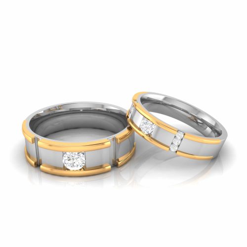 Levi Diamond Couple Band Shree Balaji Diamond 2