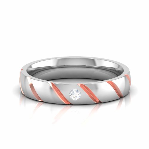 Violet Diamond Couple Band Shree Balaji Diamond