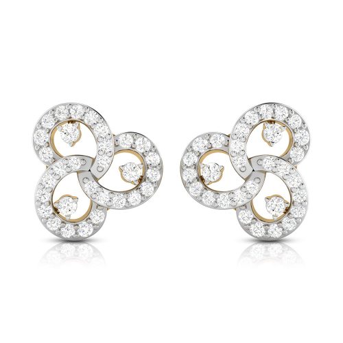 Oliva Diamond Earrings Shree Balaji Diamond