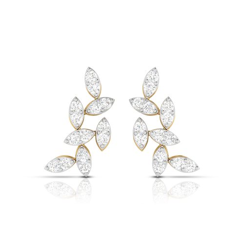 Aquamarine Diamond Earrings Shree Balaji Diamond