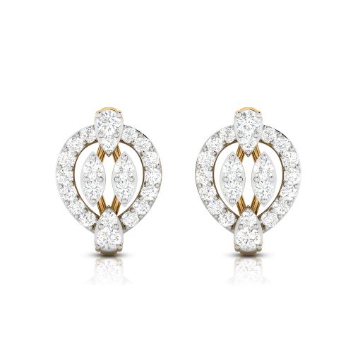 Trancing Diamond Earrings Shree Balaji Diamond