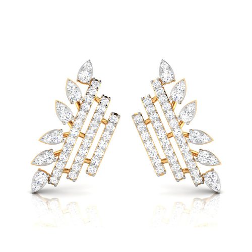 Intricate Diamond Earring Shree Balaji Diamond 2