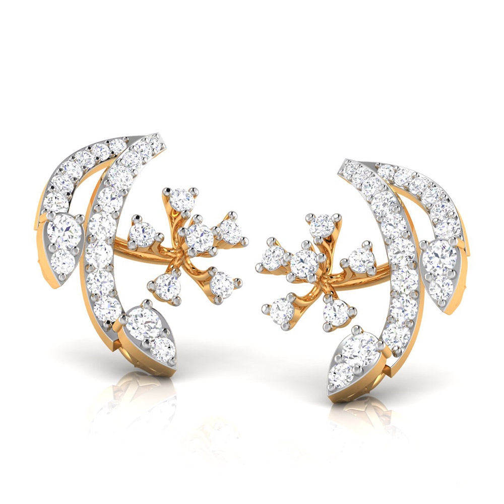 Ornate Kundan Diamond Earrings Shree Balaji Diamond 2 Ornate Kundan Diamond Earrings Shree Balaji Diamond 2