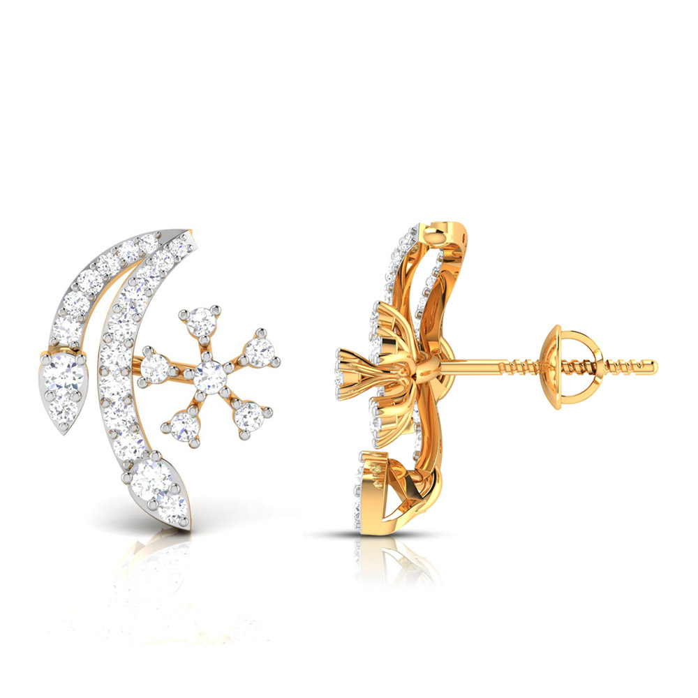 Ornate Kundan Diamond Earrings Shree Balaji Diamond 4 Ornate Kundan Diamond Earrings Shree Balaji Diamond 4