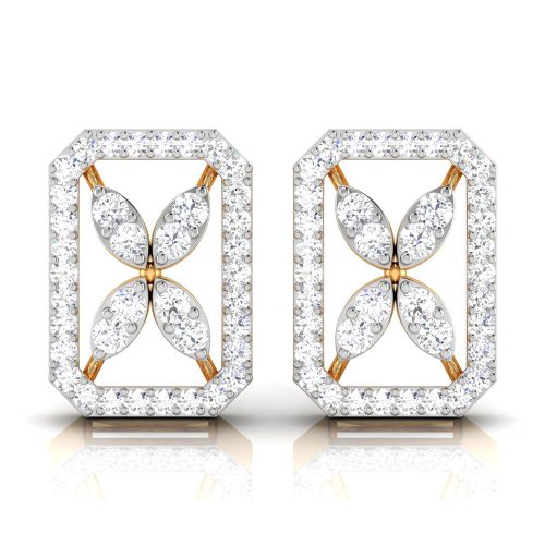 Retro Diamond Earrings Shree Balaji Diamond