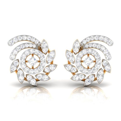 Surreal Diamond Earrings Shree Balaji Diamond