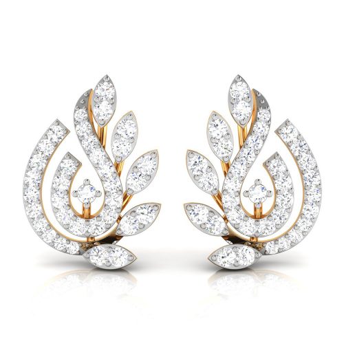 Enamouring Diamond Earrings Shree Balaji Diamond