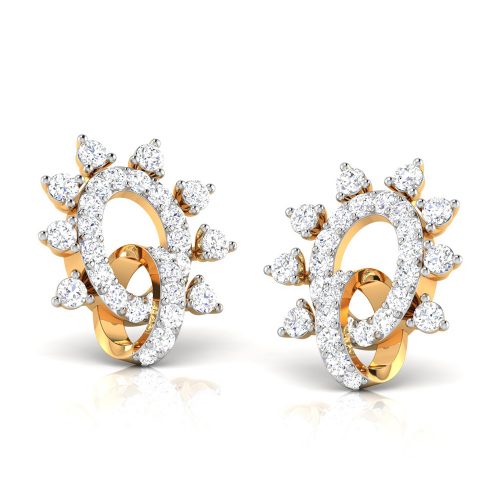 Aleeza Diamond Earrings Shree Balaji Diamond 2