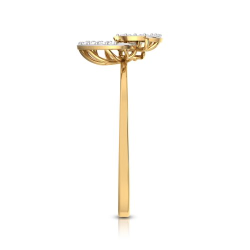 Legato Gold Diamond Ring Shree Balaji Diamond 2