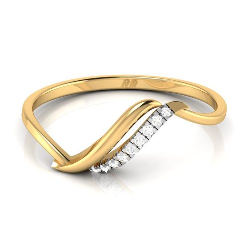 Royal Spiral Diamond Ring Shree Balaji Diamond