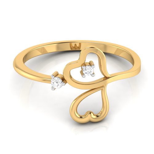 Elena Heart Ring Shree Balaji Diamond