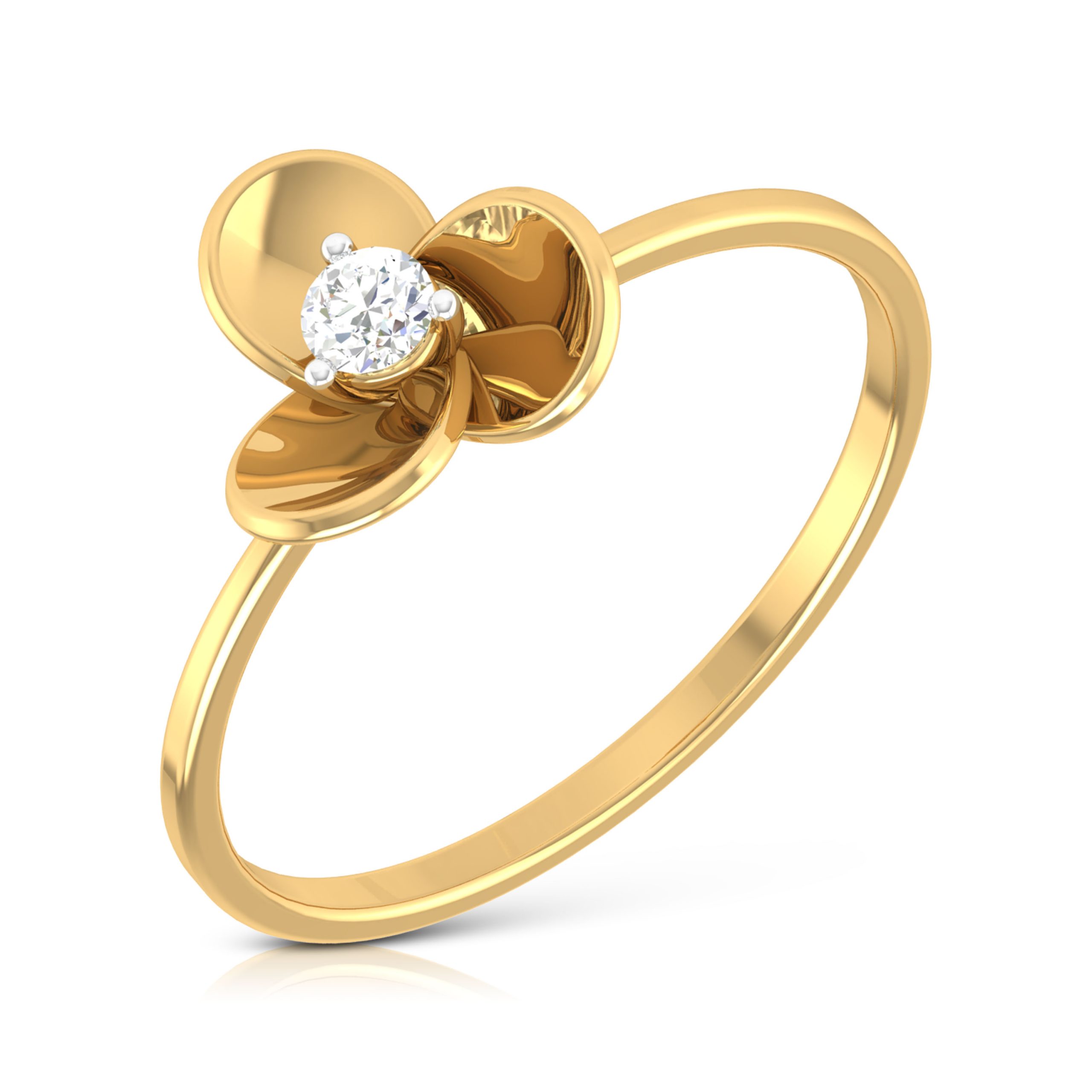 Bloom Floral Ring Shree Balaji Diamond 4 Bloom Floral Ring Shree Balaji Diamond 4
