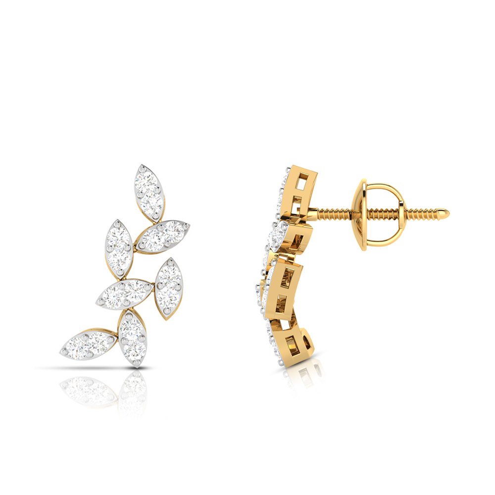 Aquamarine Diamond Earrings Shree Balaji Diamond 4 Aquamarine Diamond Earrings Shree Balaji Diamond 4