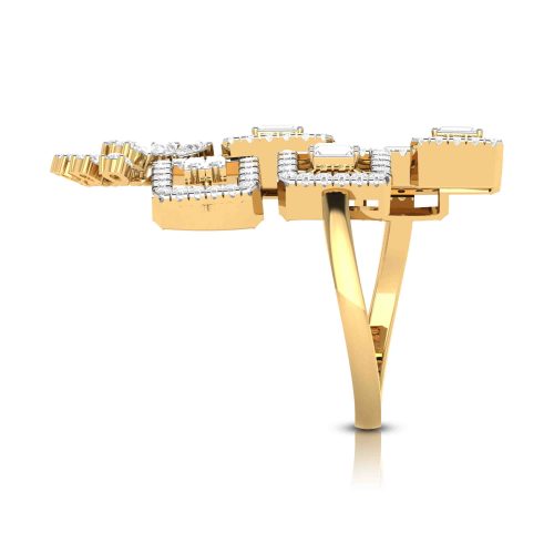 Bulgari Barocko Diamond Ring Shree Balaji Diamond 2