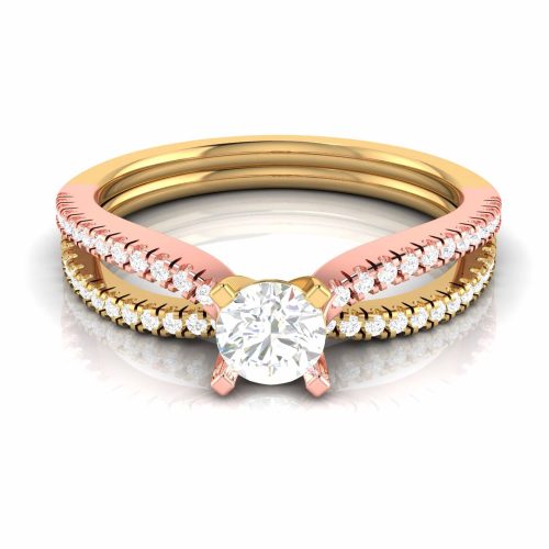 Lariat Solitaire Ring Shree Balaji Diamond