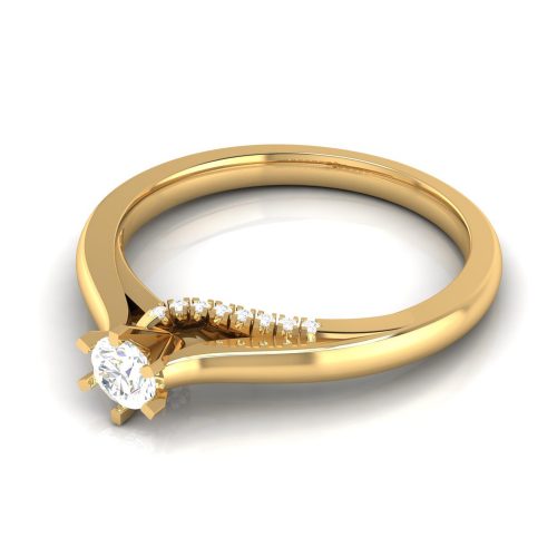 Mystic Lariat Solitaire Ring Shree Balaji Diamond 2