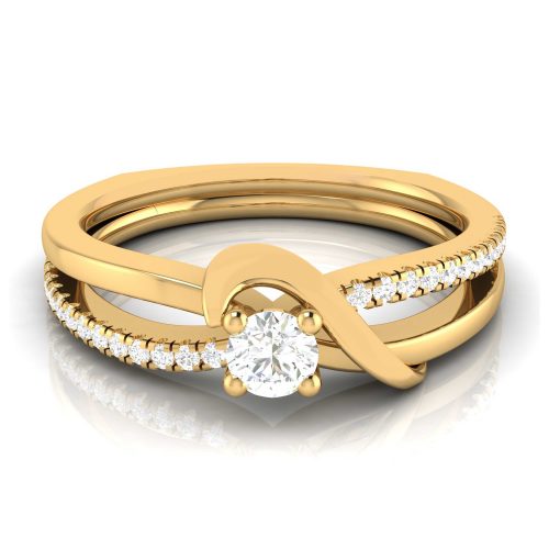 Club Solitaire Ring Shree Balaji Diamond