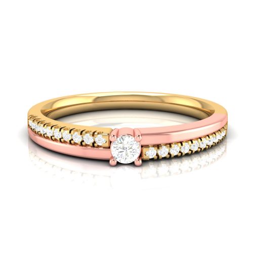 Palmette Solitaire Ring Shree Balaji Diamond
