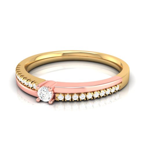 Palmette Solitaire Ring Shree Balaji Diamond 2