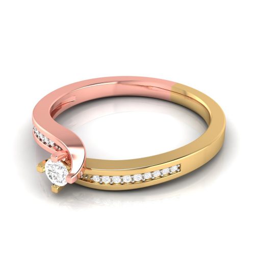 Flora Solitaire Ring Shree Balaji Diamond 2