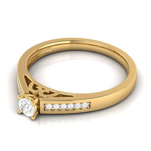 Azula Solitaire Ring Shree Balaji Diamond 2