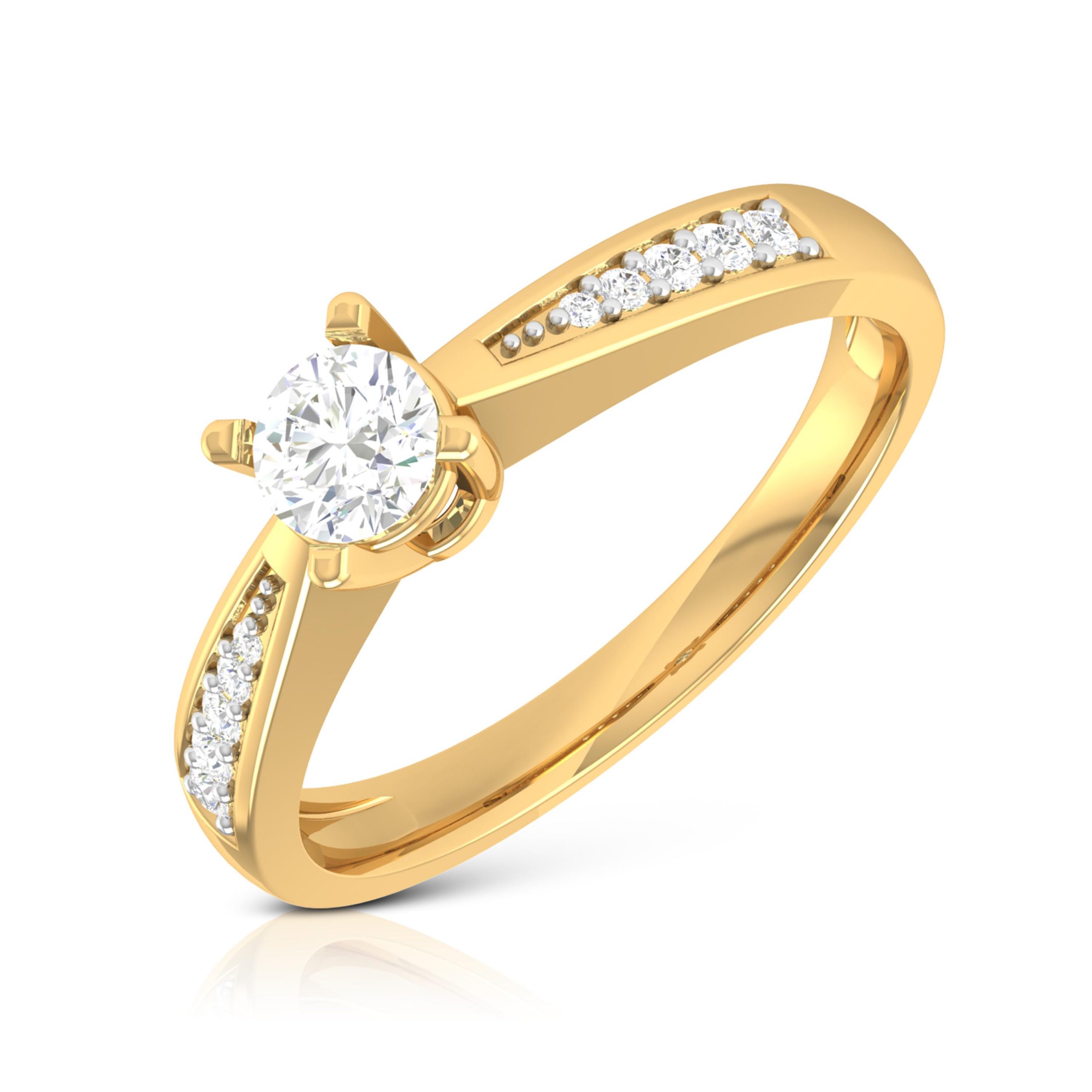 Opulent Solitaire Ring Shree Balaji Diamond 4 Opulent Solitaire Ring Shree Balaji Diamond 4