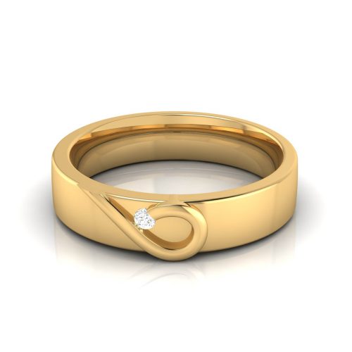 Rhodium Diamond Band Shree Balaji Diamond