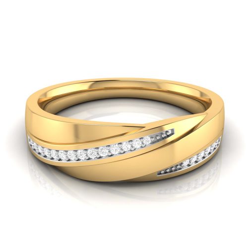 Scalloped Diamond Band Shree Balaji Diamond