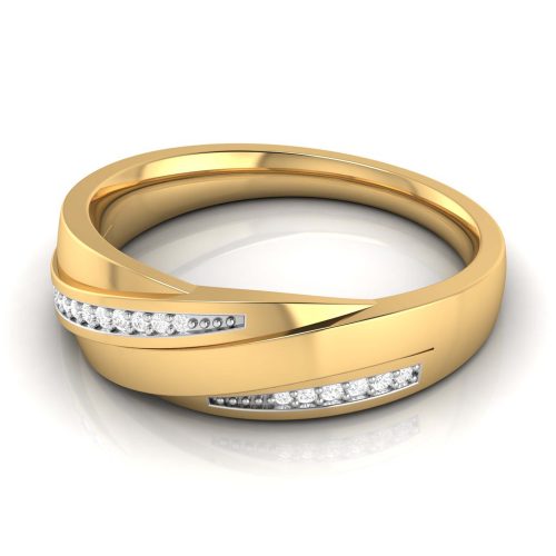 Scalloped Diamond Band Shree Balaji Diamond 2
