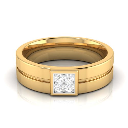 Halley’s Comet Diamond Band Shree Balaji Diamond