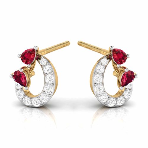 Daniella Diamond Earrings Shree Balaji Diamond 2