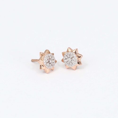 Flower Earrings Shree Balaji Diamond