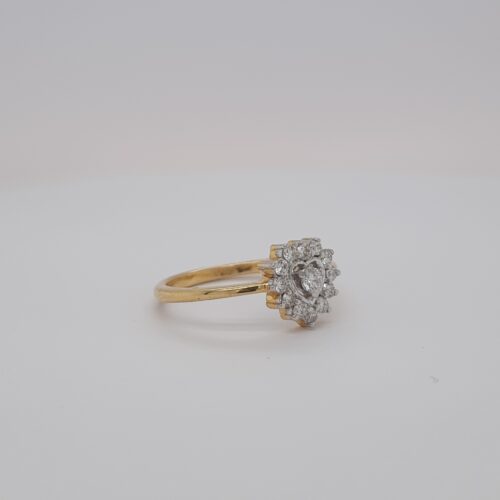 DAZZLING HEART DIAMOND RING Shree Balaji Diamond 2