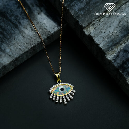 Evil Eye Pendant 01 Shree Balaji Diamond